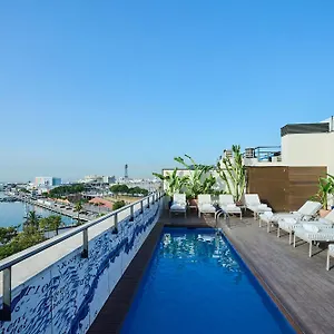 **** Hotell H10 Port Vell 4* Sup Spanien